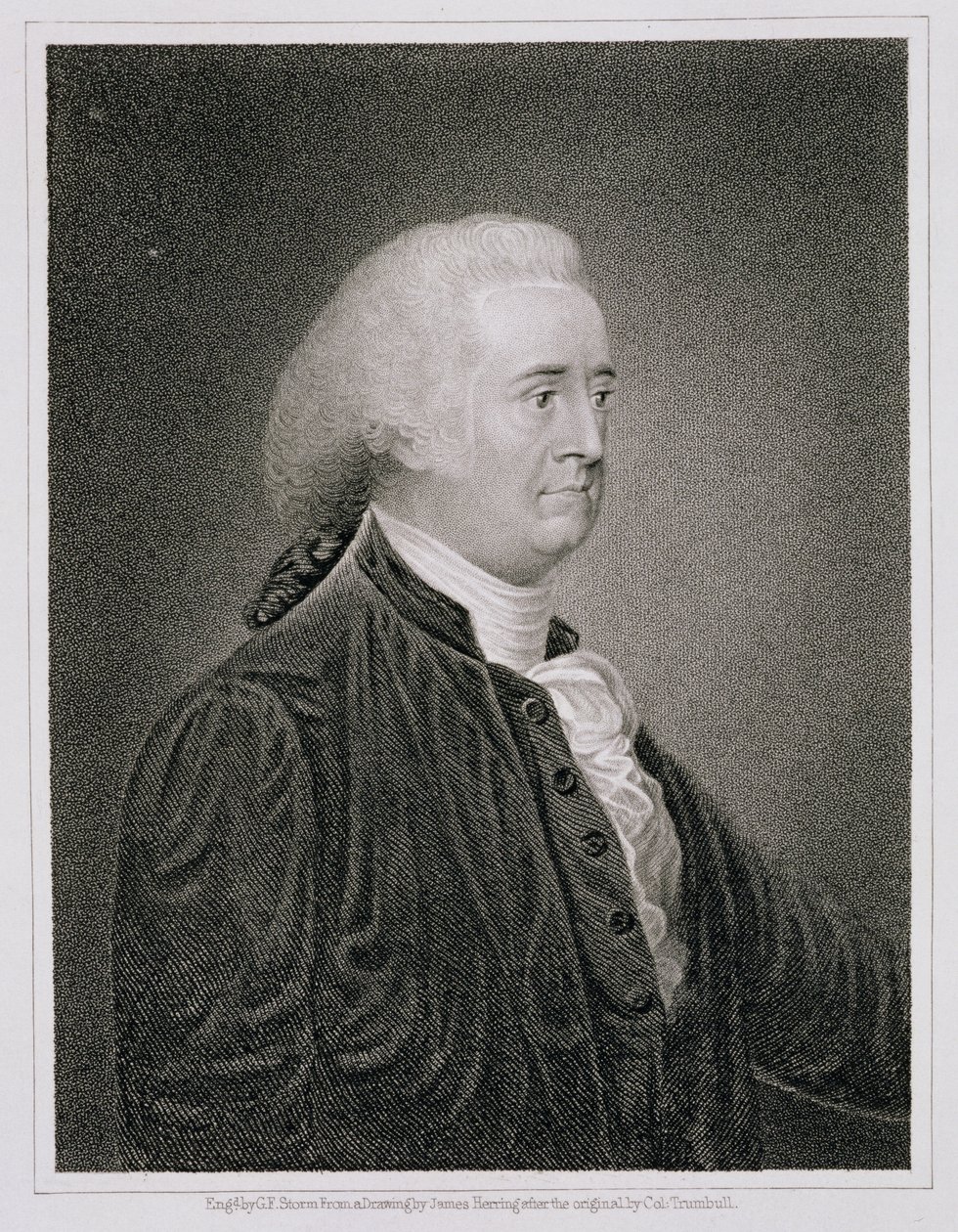 John Rutledge (1739-1800), graviert von G.F. Storm nach einer Zeichnung ...