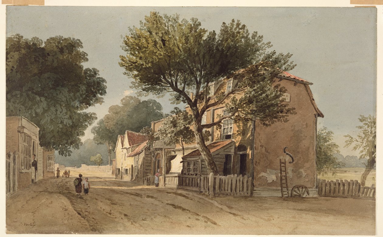 Leyton, Essex, ca. 1800 von John Varley