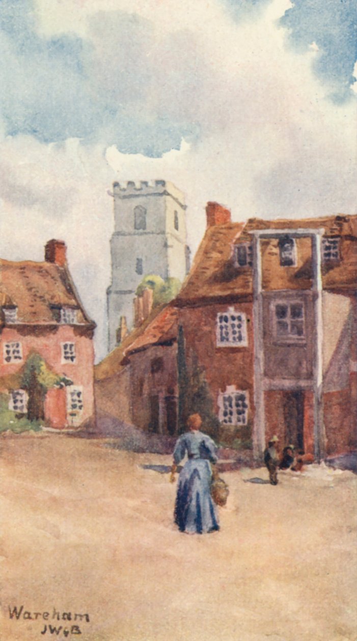 Kirche der Lady St Mary, Wareham von John W.G. Bond