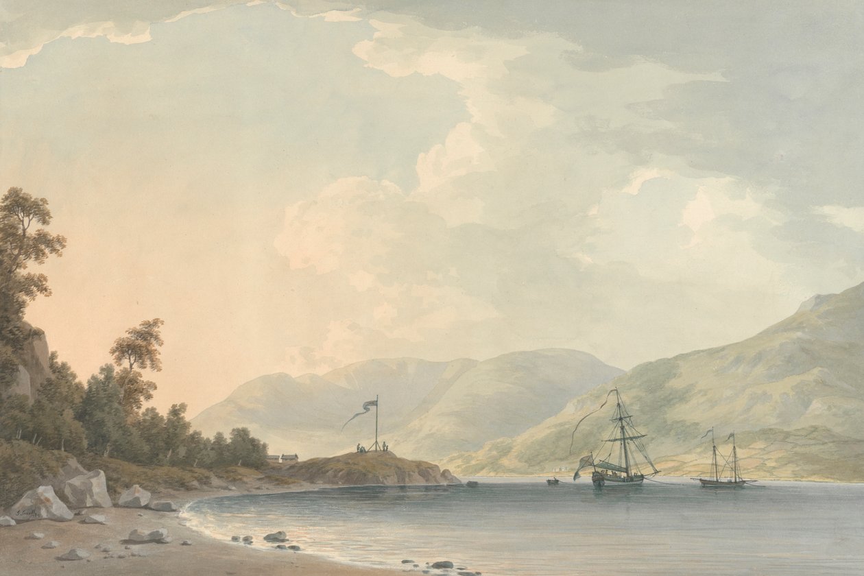 Zugang zum Belle Grange Park von John Warwick Smith