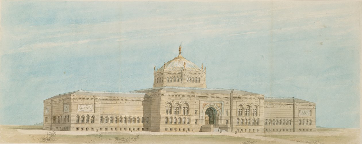 Weltausstellung der schönen Künste, Chicago, Illinois, Perspektive von John Wellborn Root
