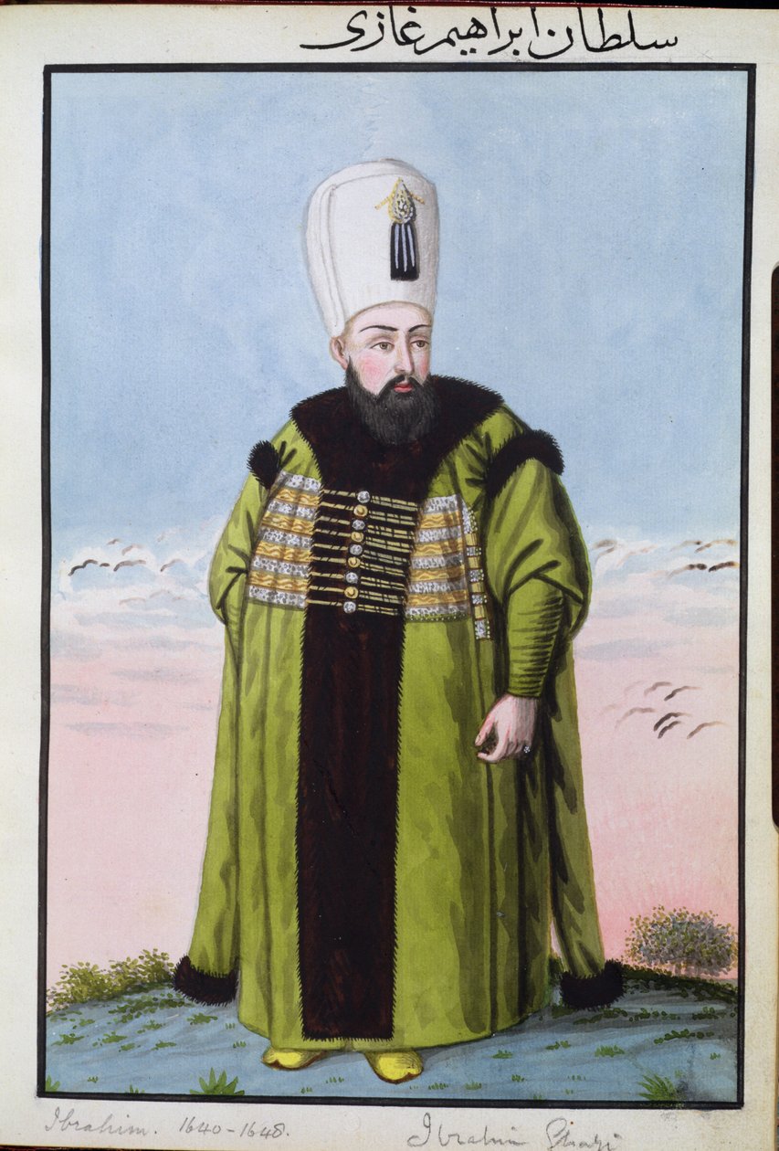 Ibrahim (1615-48) Sultan 1640-48, aus 