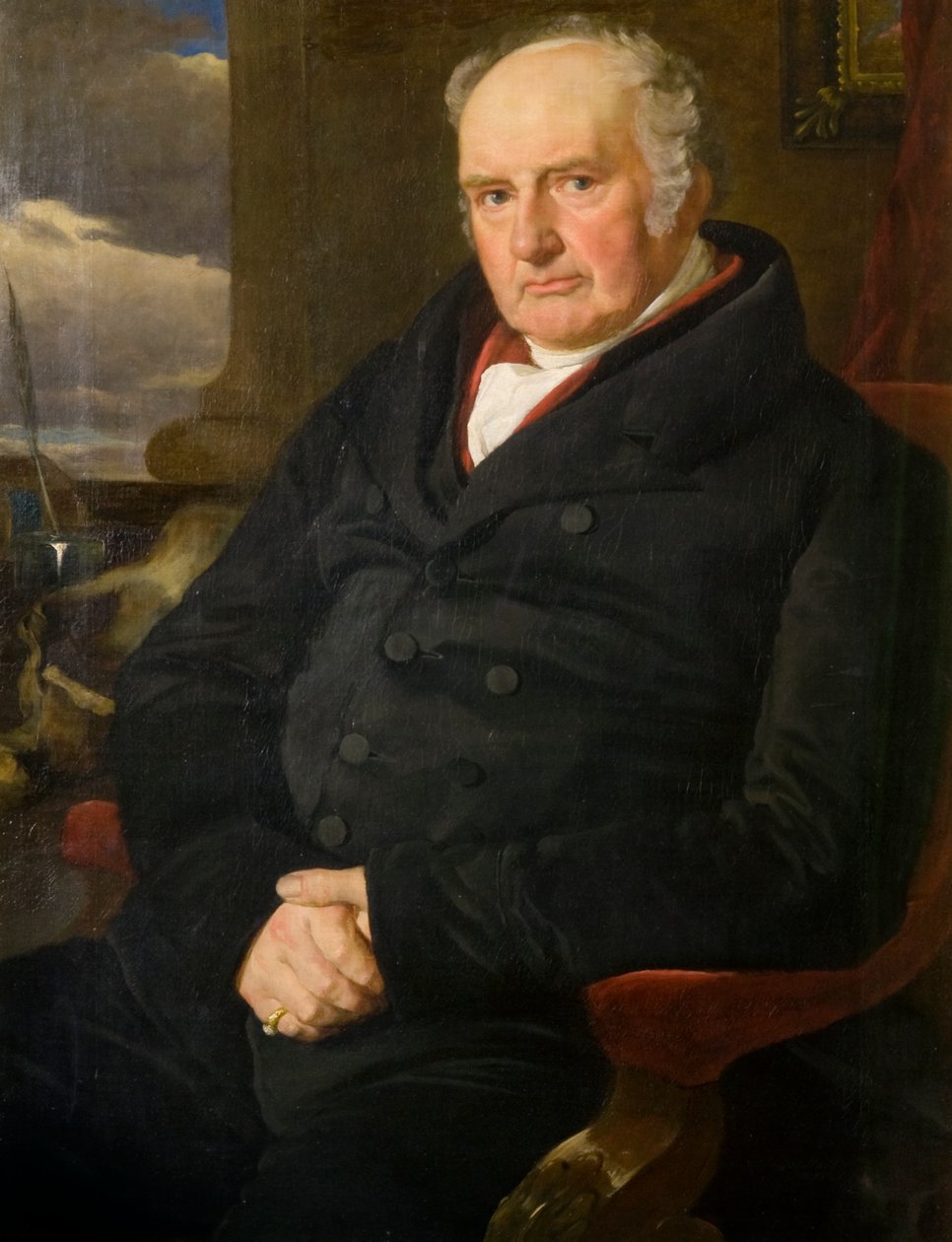 John Crichton, Chirurg (1772-1860), ca. 1841 von John Zephaniah Bell