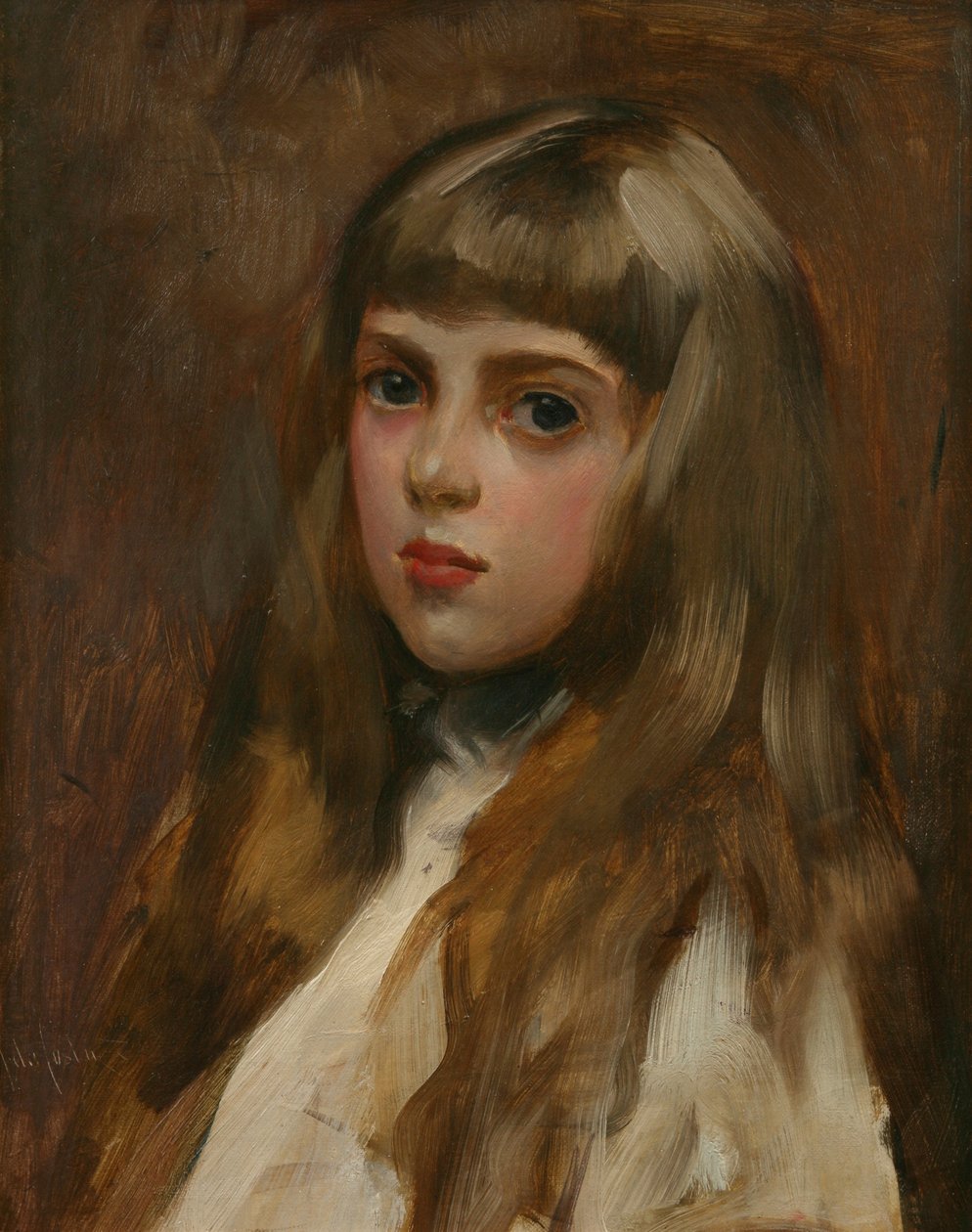 Porträt von Marjorie Armstrong, ca. 1895 von John da Costa