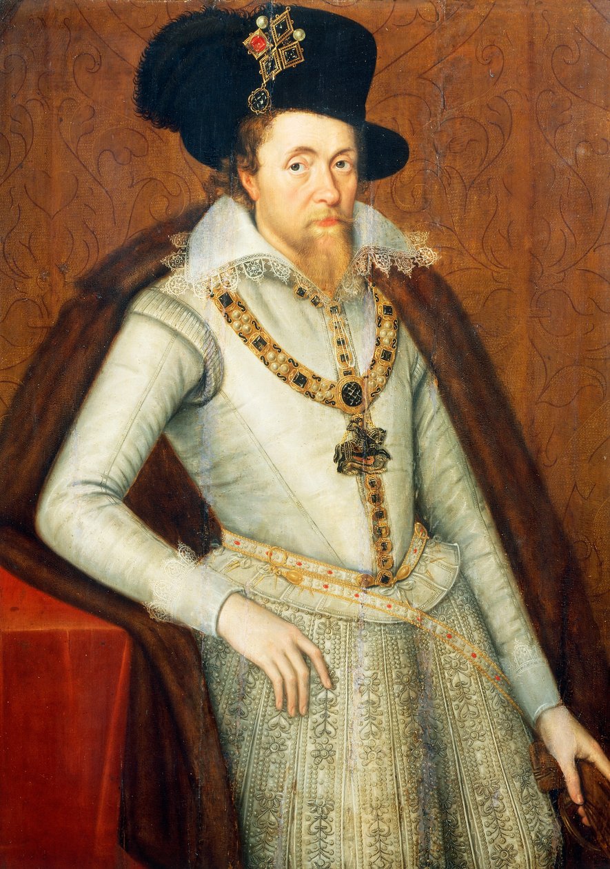 Porträt von James Stuart von John de the Elder Critz