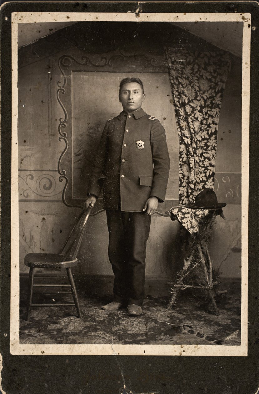 John Hinshaka, Cherry Creek, South Dakota, 1890 von Johnson Brothers
