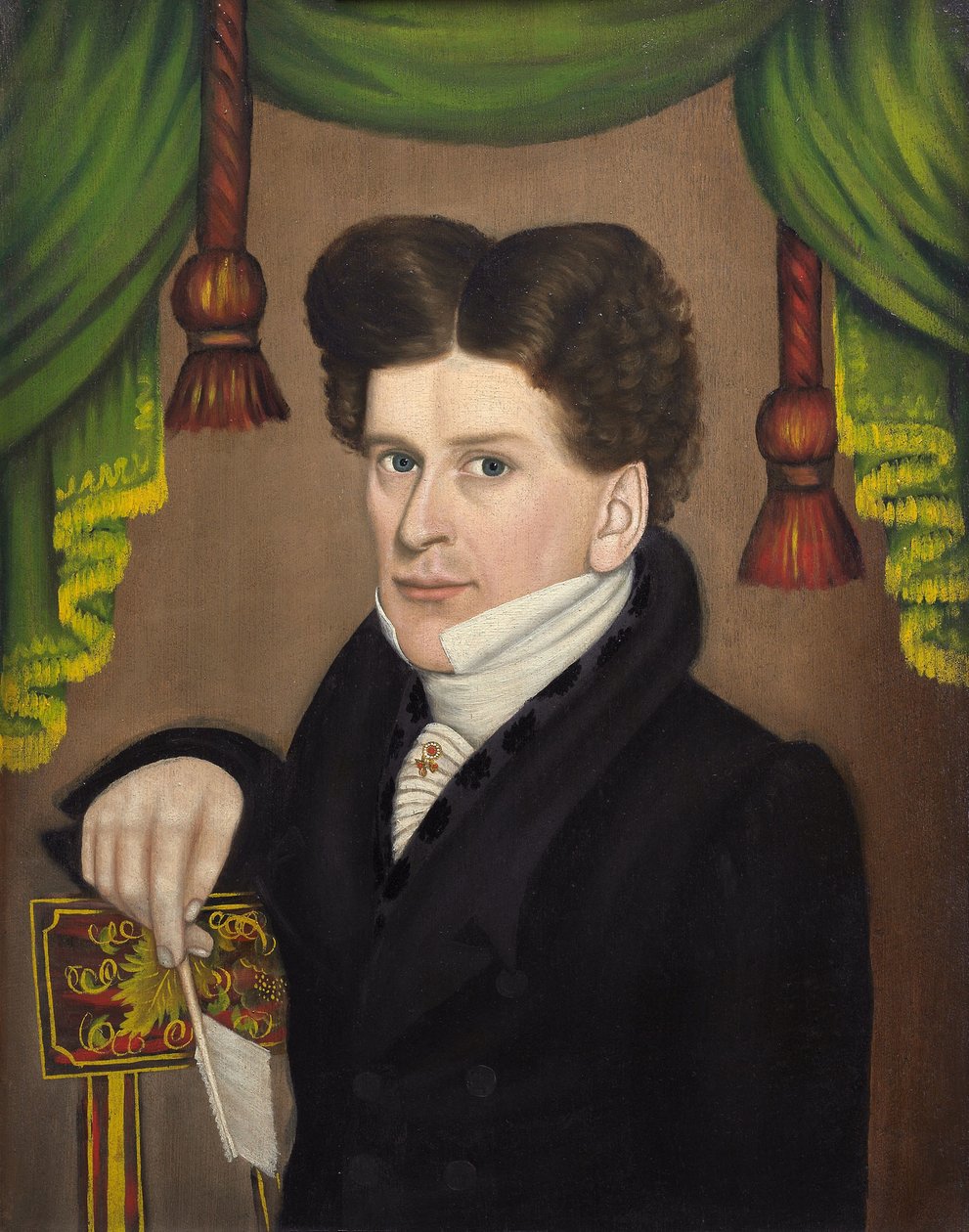 Mann mit einem Stift, ca. 1827-30 von Jonas Welch Holman
