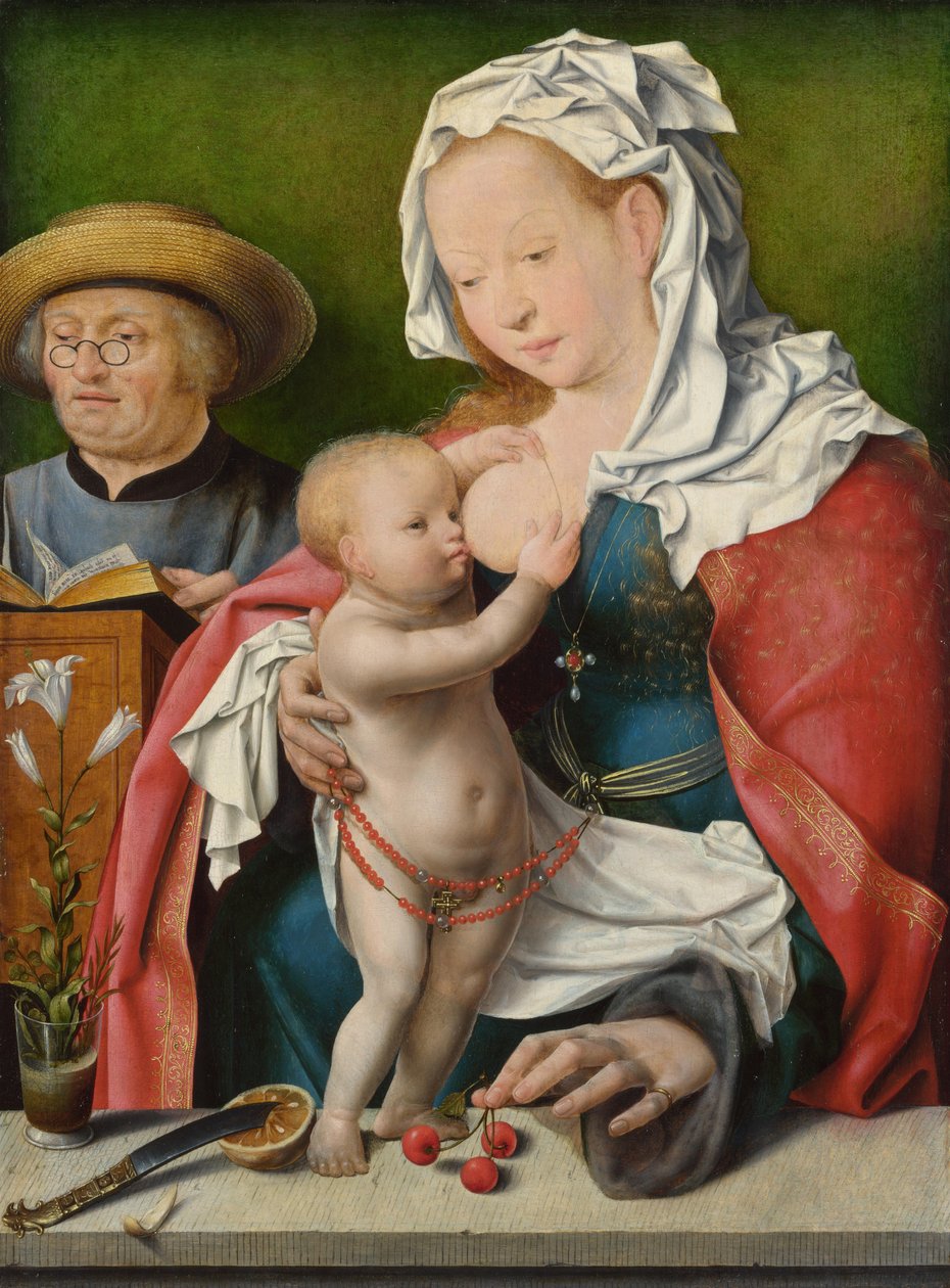 Die Heilige Familie, ca. 1520 von Joos van Cleve