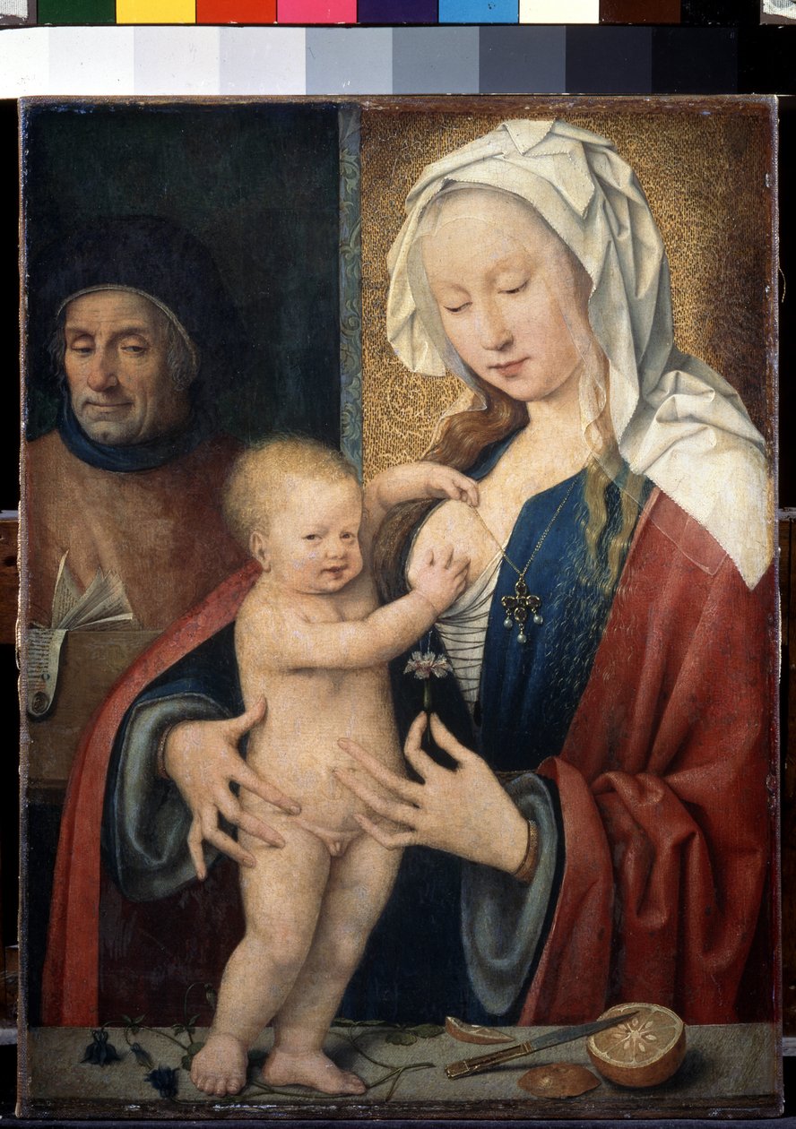 Die Heilige Familie von Joos van Cleve