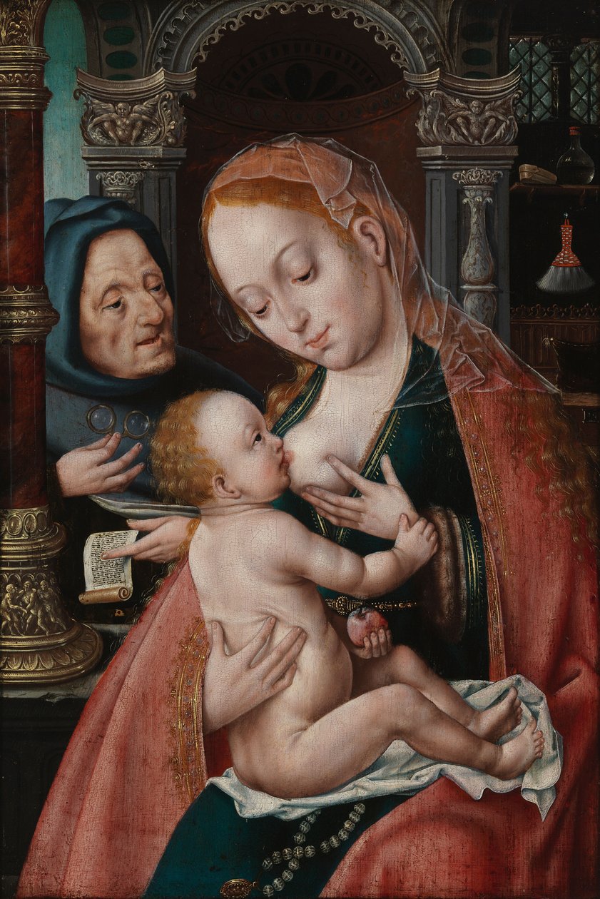 Die Heilige Familie von Joos van Cleve