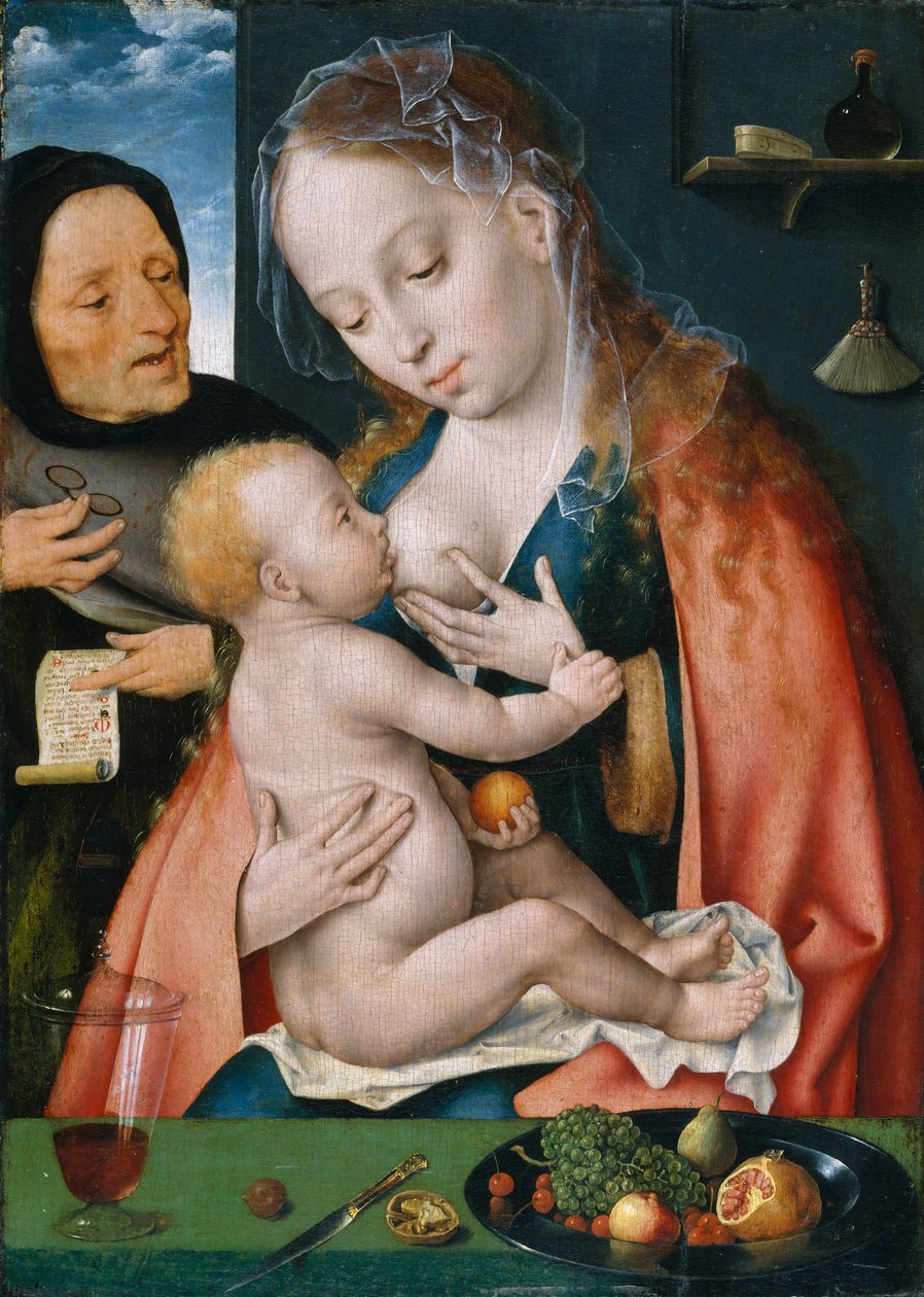 Die Heilige Familie, ca. 1512-13 von Joos van Cleve