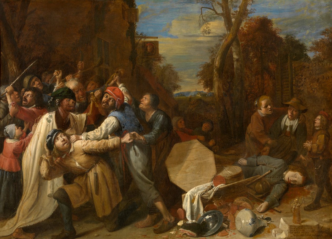 Der Tod ist heftig und schnell von Joos van Craesbeeck