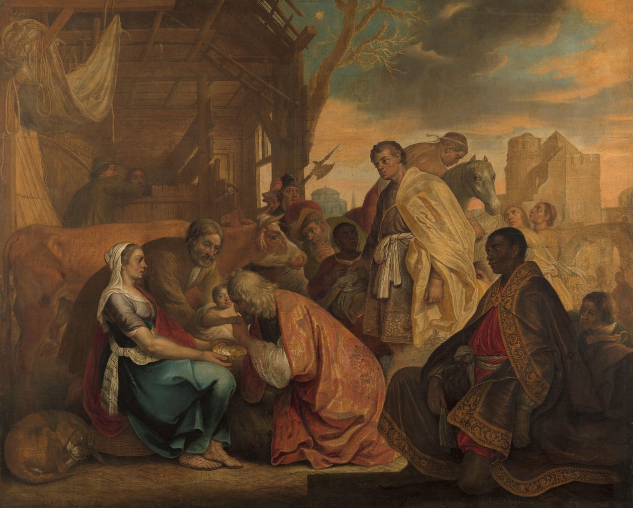 Die Anbetung der Könige von Joris van Schooten