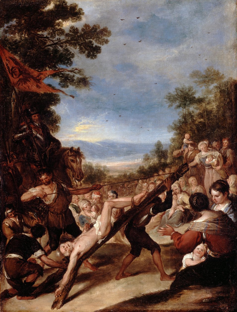 Die Kreuzigung des heiligen Petrus von José Antolínez