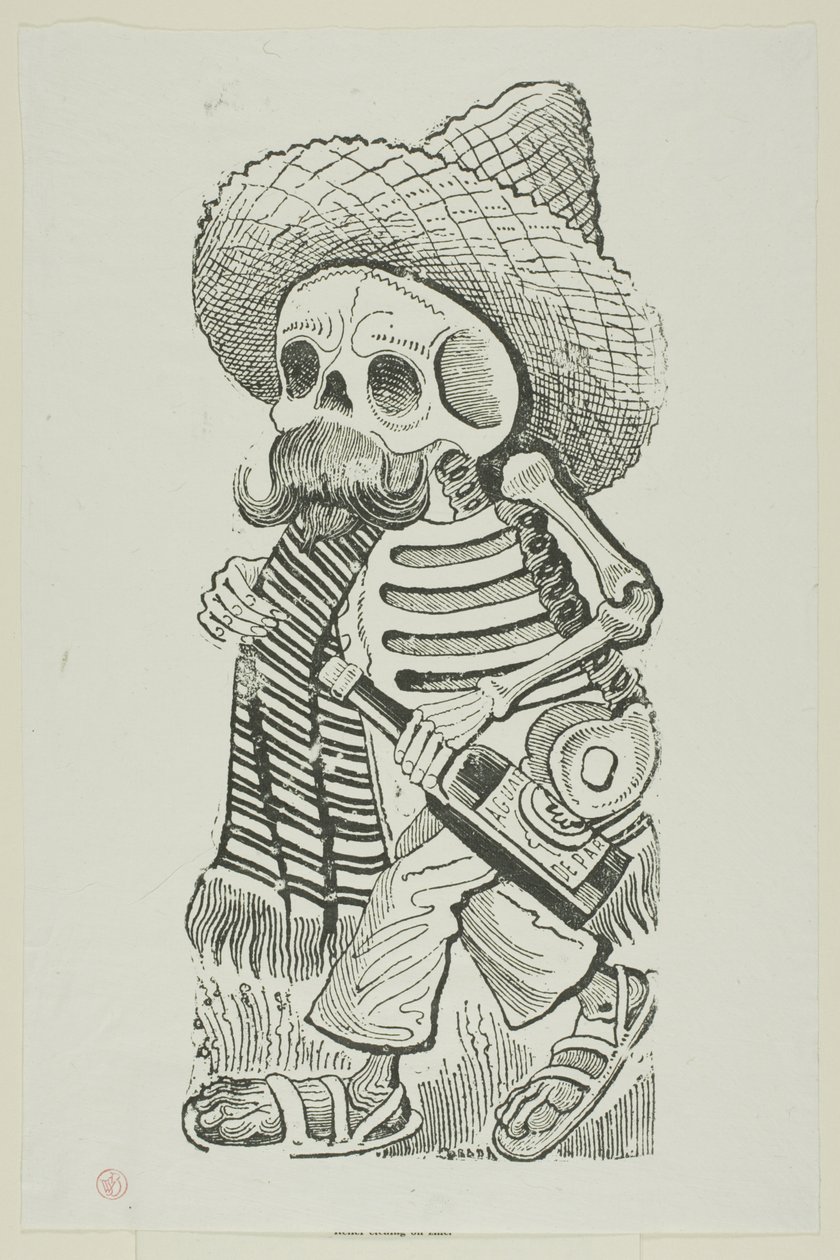 Calavera von Francisco Madero, aus Calavera Maderista von José Guadalupe Posada