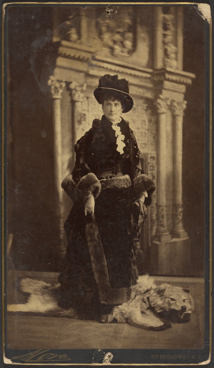 Porträt von Flora Livingston von José Maria Mora
