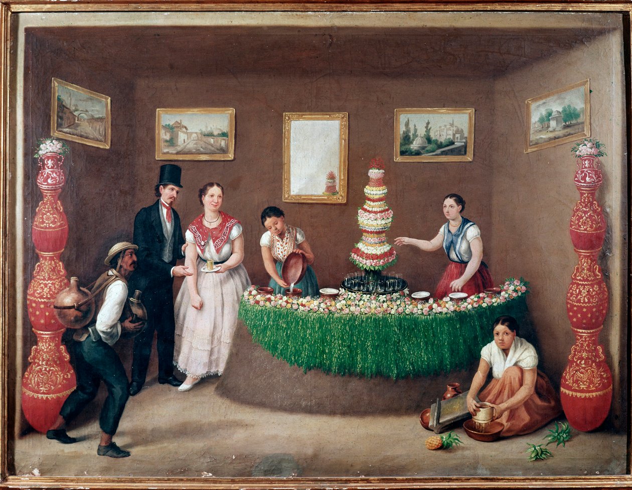 Horchata-Verkäufer (traditionelles Getränk aus Valencia, Spanien) von Jose Agustin Arrieta
