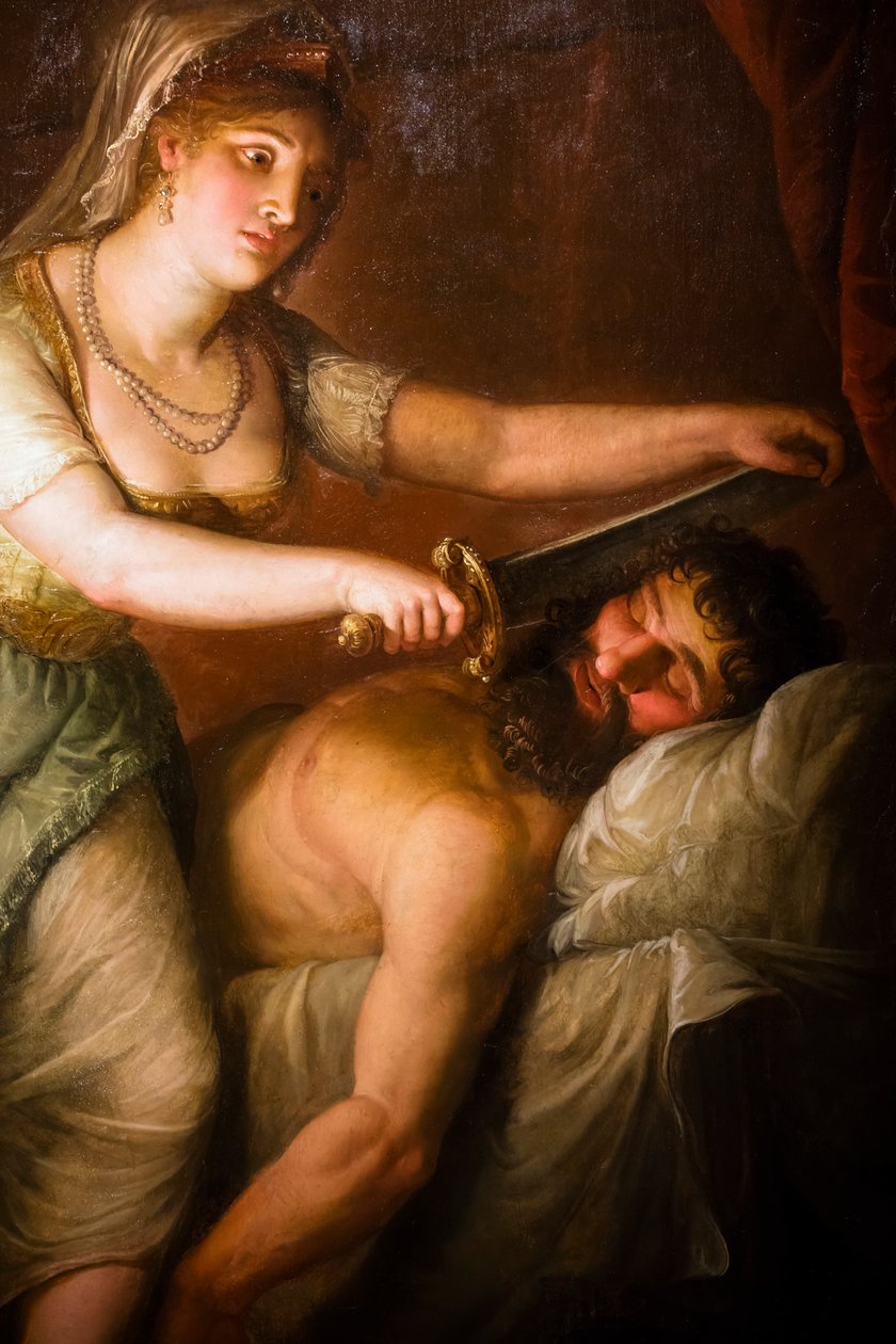 Judith und Holofernes (Detail) von Jose Bernat Flaugier