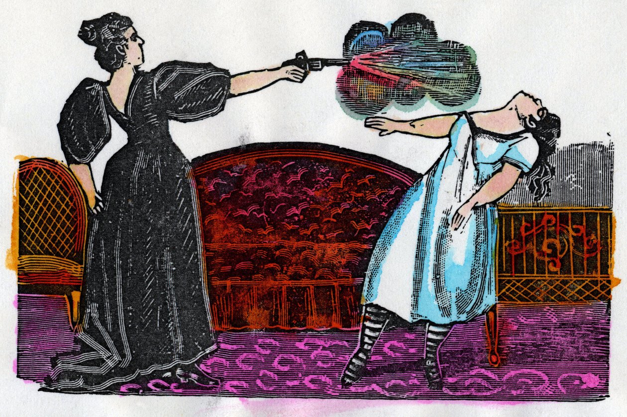 Die Ermordung von Malaguene in Tarasquillo, Mexiko, um 1890 von Jose Guadalupe Posada