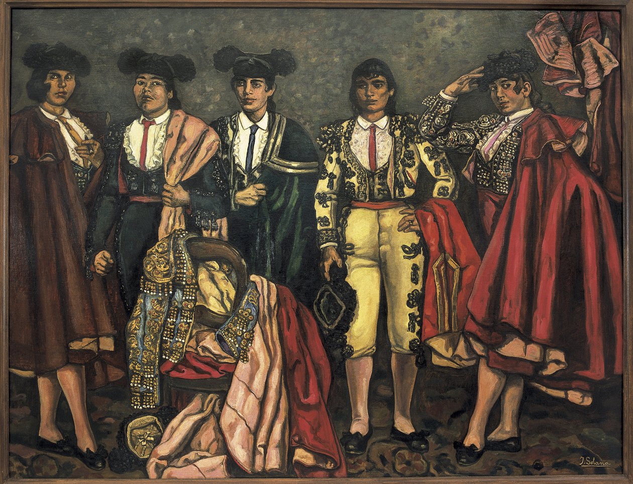 Las senoritas toreras (Frauen Toreros) von Jose Gutierrez Solana