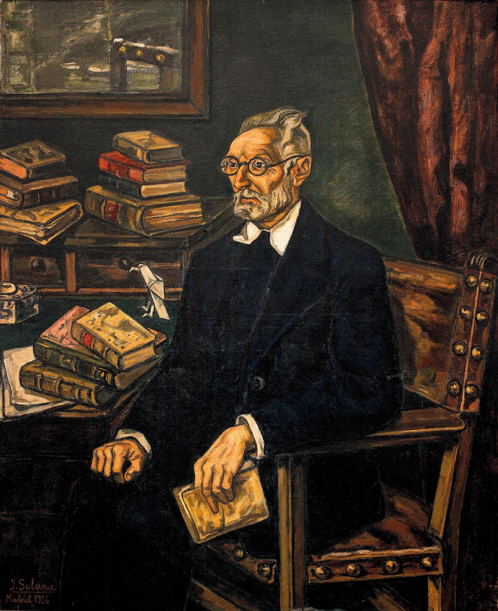 Miguel de Unamuno, Gemälde von Jose Gutierrez Solana von Jose Gutierrez Solana
