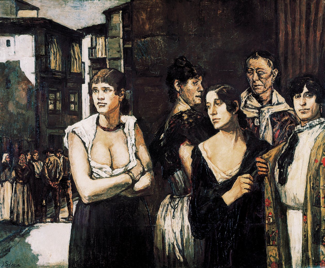 Frauen des Lebens von Jose Gutierrez Solana