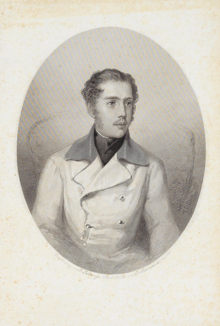 Erzherzog Karl Ludwig von Österreich, 1856 von Josef Axmann