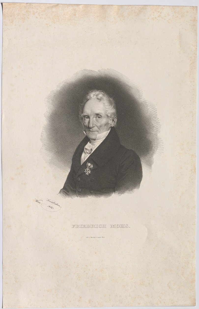 Friedrich Mohs von Josef Kriehuber