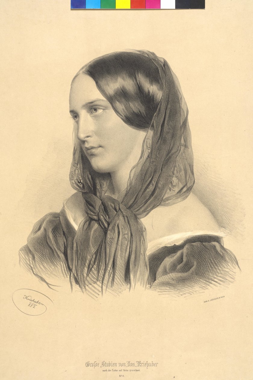 Emilie Kriehuber von Josef Nikolaus Kriehuber