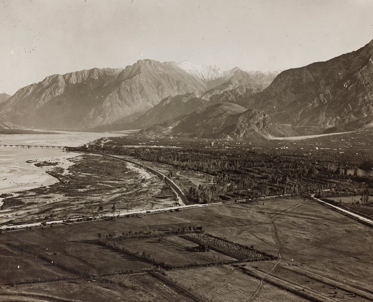 Album "Meine weltkriegs - Erinnerungen Südwestfront (Kärnten, Italien, Südtirol) 31/03/1915-12/11/1918 - Josef Zohles Wien": der Tagliamento von Josef Zohles