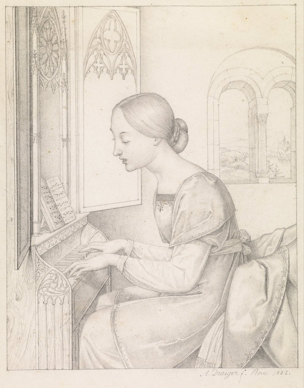 Heilige Cäcilia von Joseph Anton Draeger