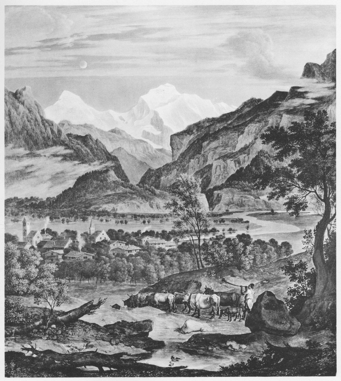 Berner Oberland von Joseph Anton Koch