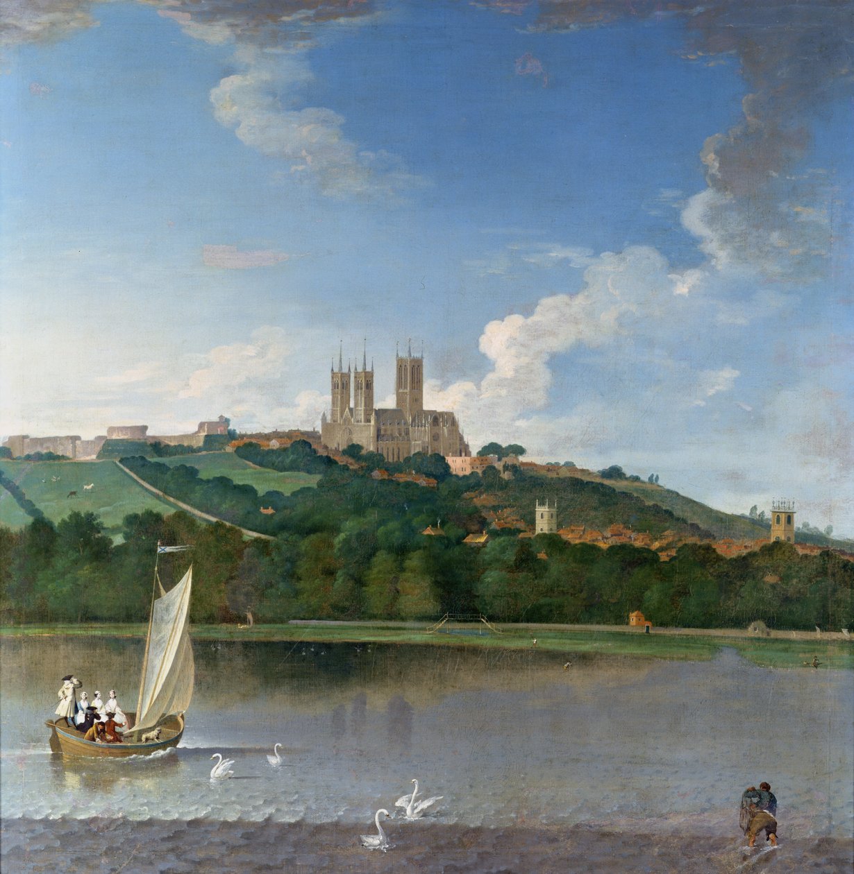 Lincoln vom Brayford Pool von Joseph Baker