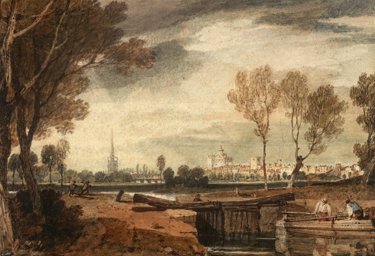 Abingdon, Oxfordshire, ca. 1805 von Joseph Mallord William Turner