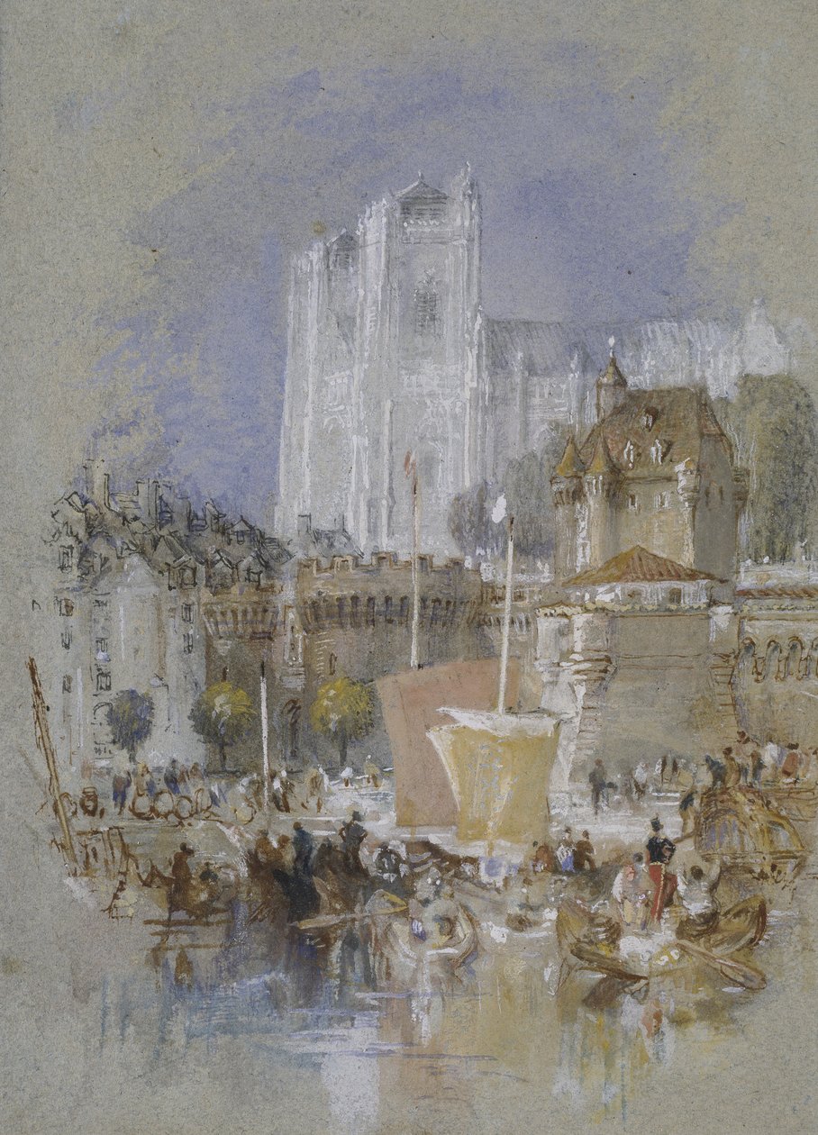 Nantes, 1826 - 1830 von Joseph Mallord William Turner
