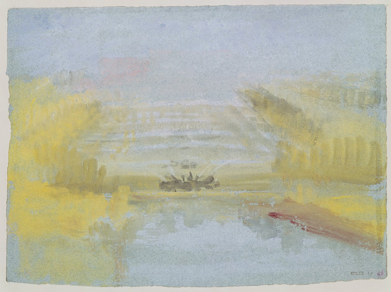 Die Brunnen von Versailles von Joseph Mallord William Turner