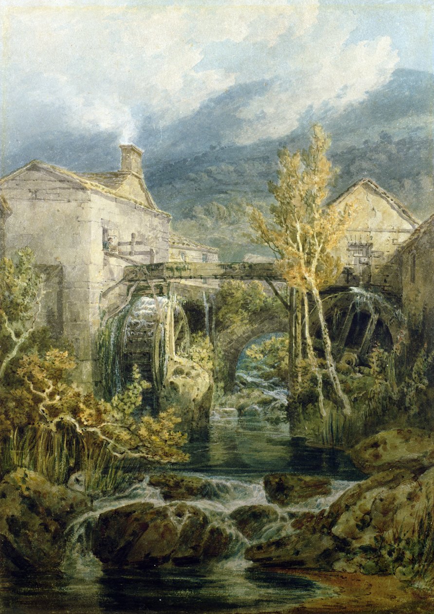 Die alte Mühle, Ambleside von Joseph Mallord William Turner