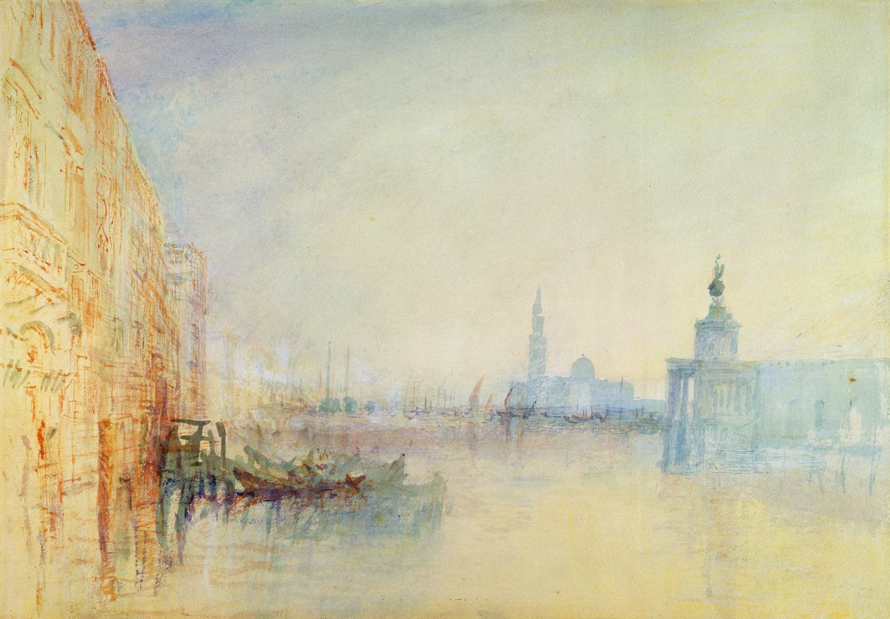 Venedig, die Mündung des Canal Grande, ca. 1840 von Joseph Mallord William Turner