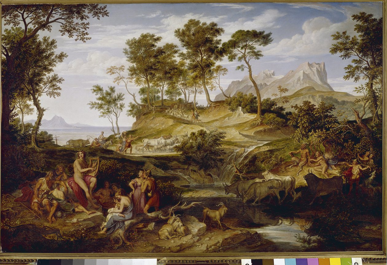 Apollo unter den thessalischen Hirten von Joseph Anton Koch