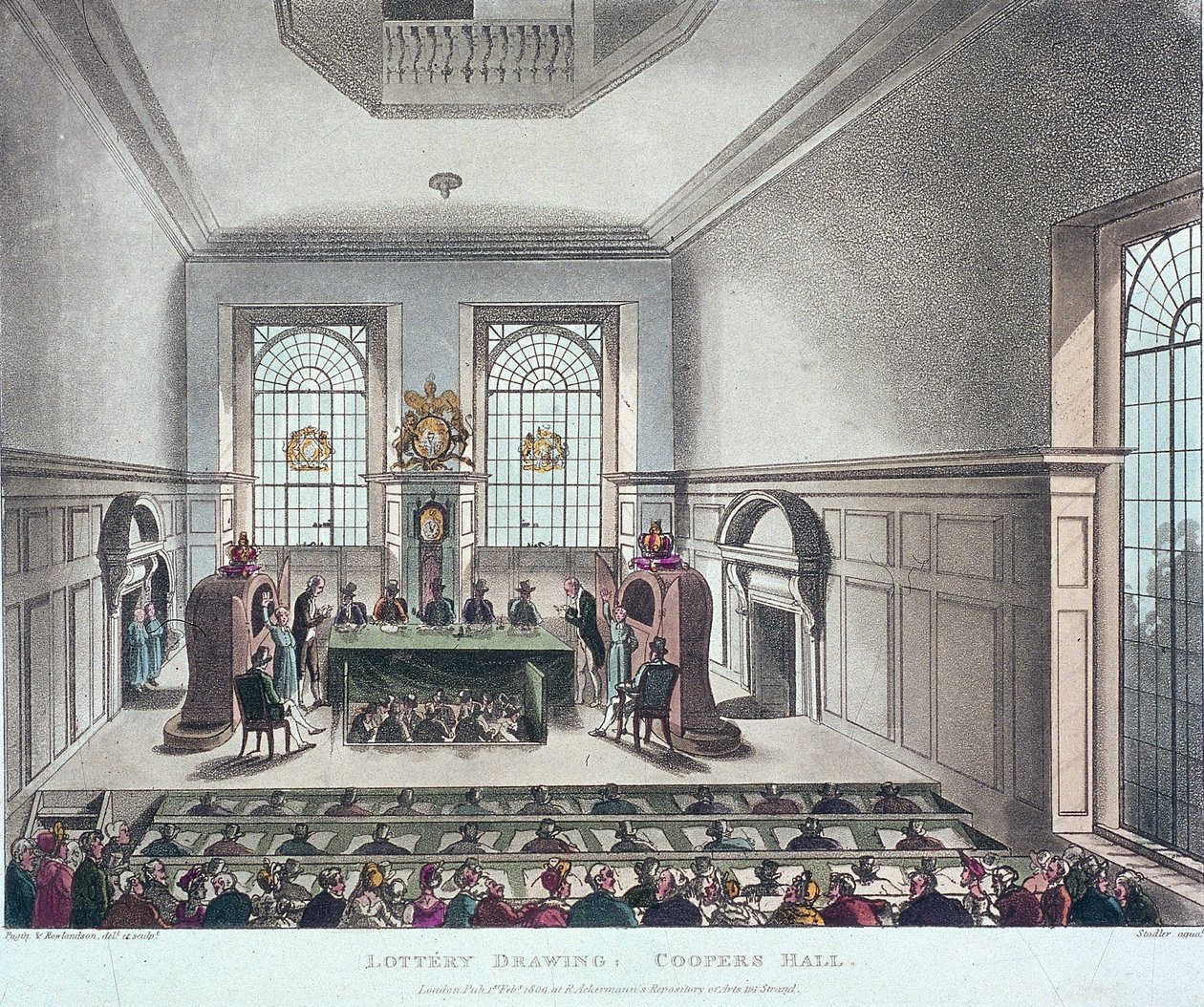 Zeichnung der Staatslotterie, Coopers