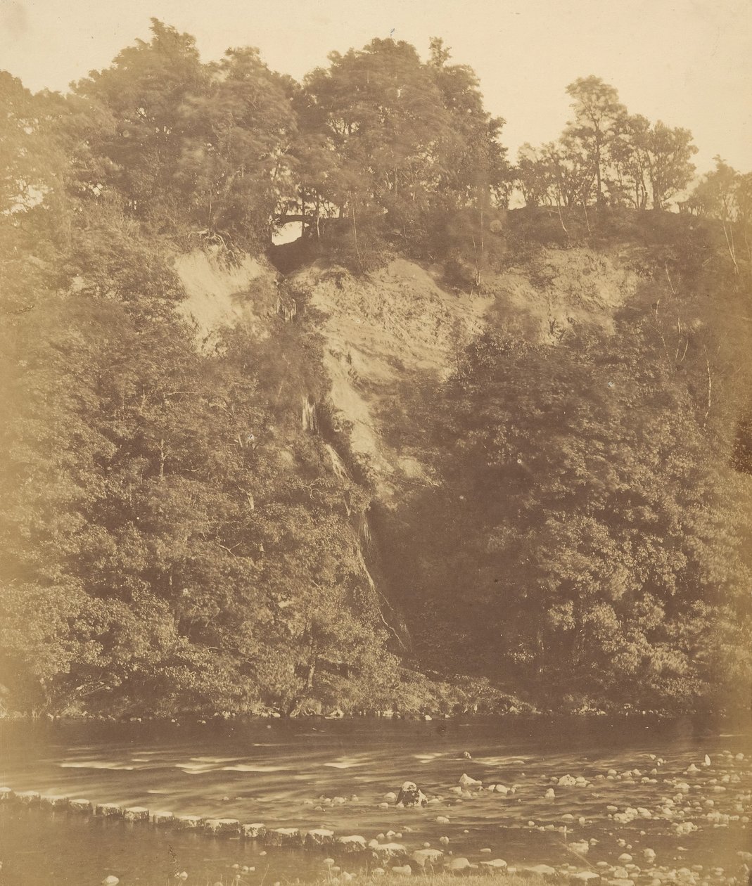 Bolton Priory. Die Trittsteine, 1850er Jahre von Joseph Cundall