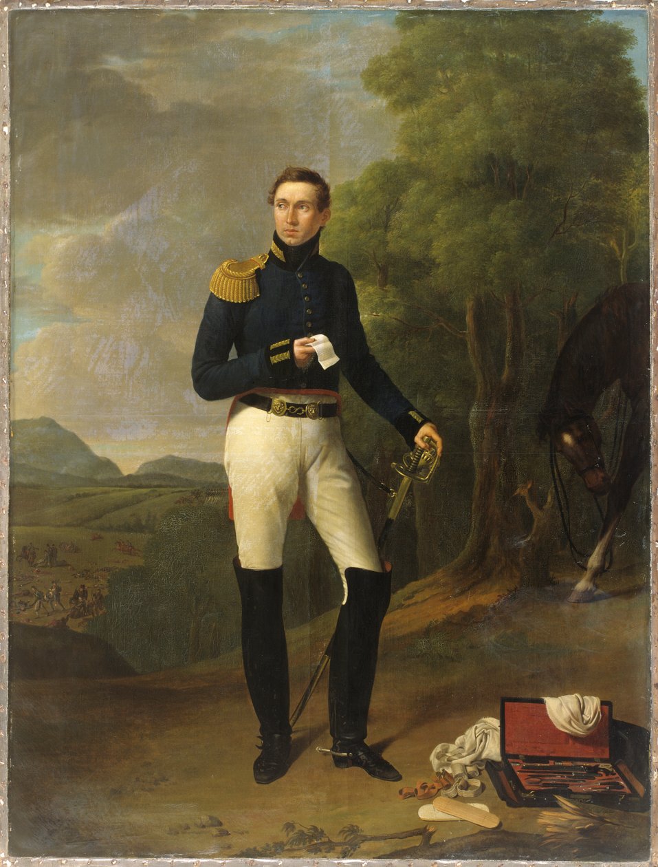 Porträt des Arztes Isaac Joseph De Meyer von Joseph Ducq