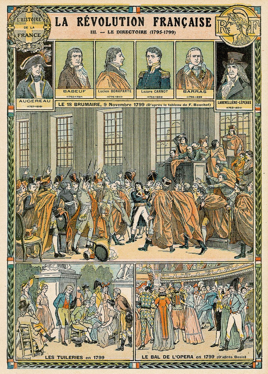 Das Direktorium, Französische Revolution von Joseph Girard