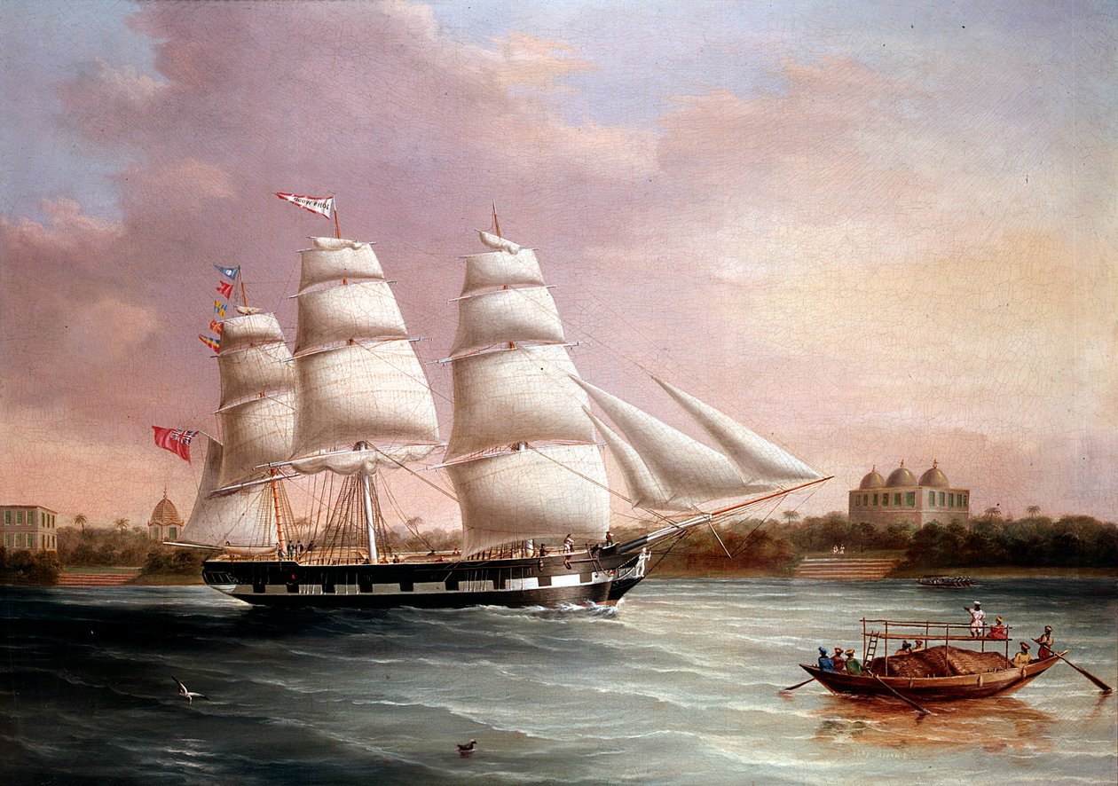 John Wood nähert sich Bombay, ca. 1850 von Joseph Heard