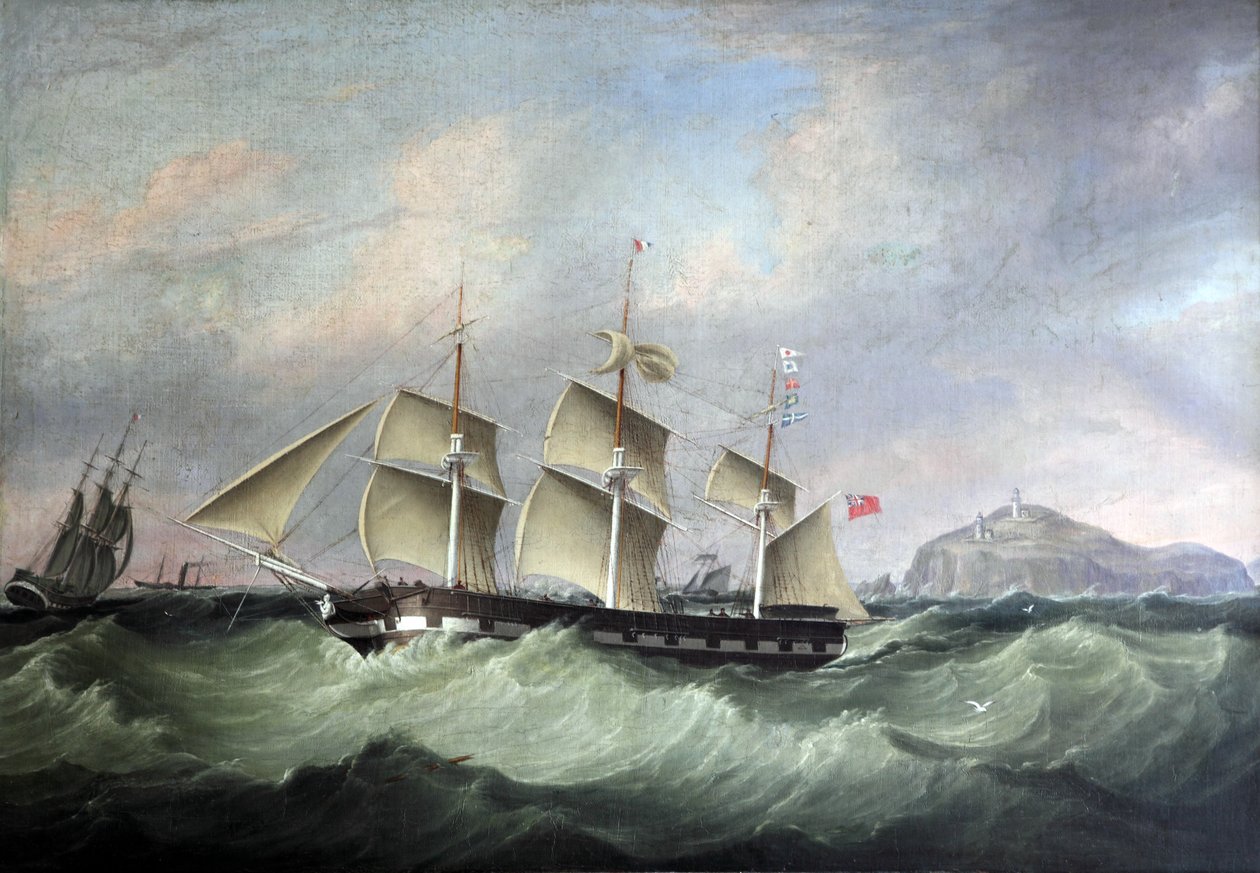 Die Charlotte vor dem Old Head of Kinsale von Joseph Heard