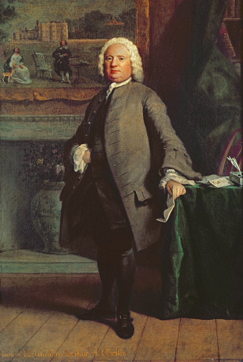 Porträt von Samuel Richardson (1689-1761), 1750 von Joseph Highmore