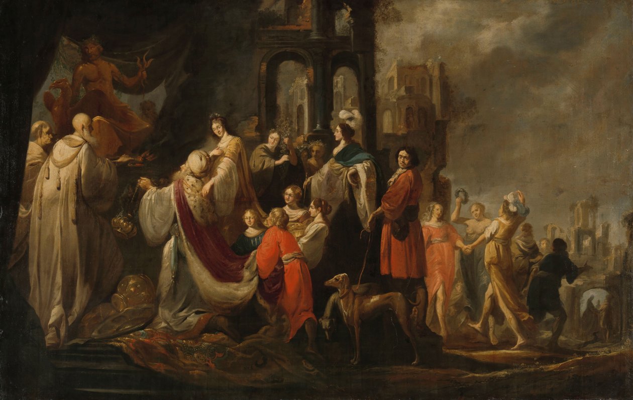 Der Götzendienst von König Salomo von Joseph Hogers