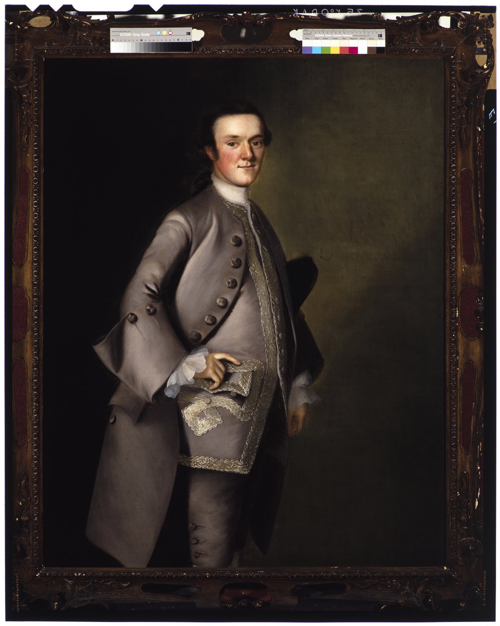 Porträt von Thomas Wentworth, 1761 von Joseph Jonathan Blackburn