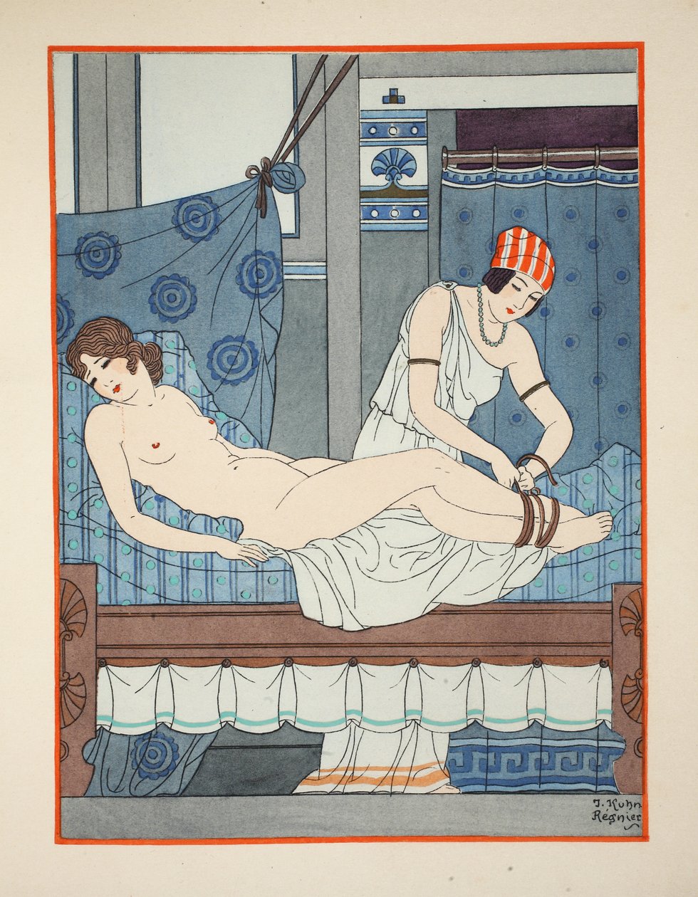Beine zusammenbinden, Illustration aus 