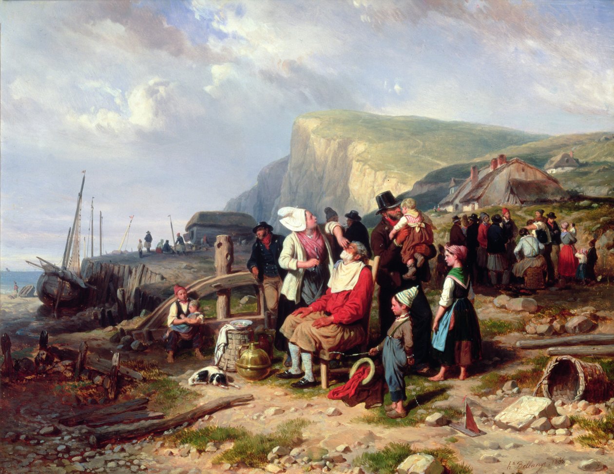Heimkehr, 1846 von Joseph Louis Hippolyte Bellange
